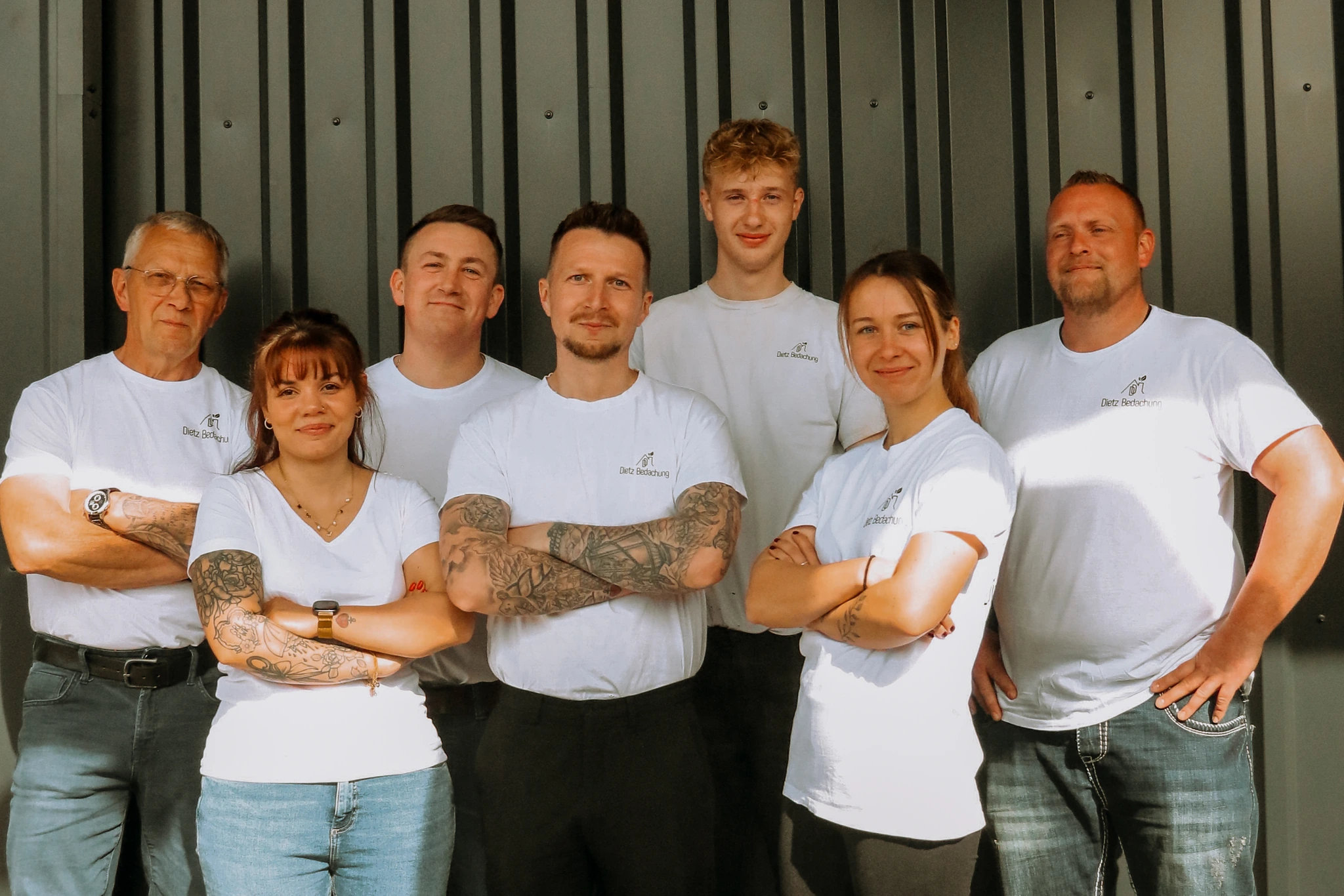 Das Team von Dietz Bedachung in Kamen